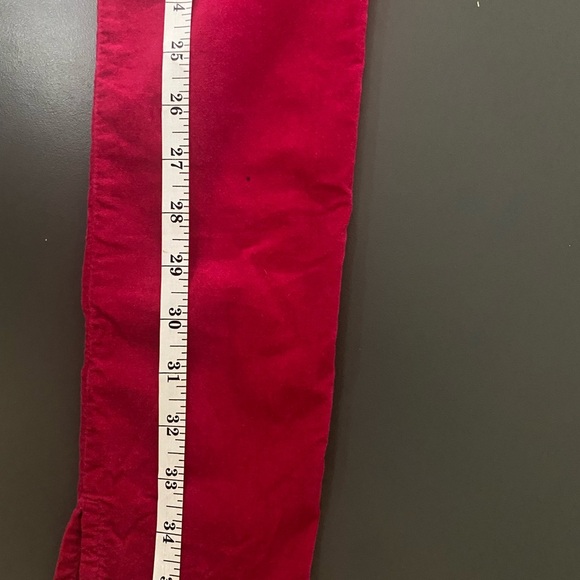 Rag & Bone Women High Rise Red Velvet Skinny Jeans size 25.Excellent Condition - Picture 7 of 13